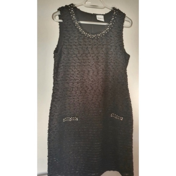 Dress L sleeveless black Étincelle sparkling - Picture 4 of 6